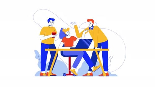 Discussing Business Plan In The Office 4K