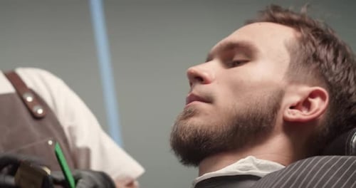 Beard Trim and Style at the Barber Shop