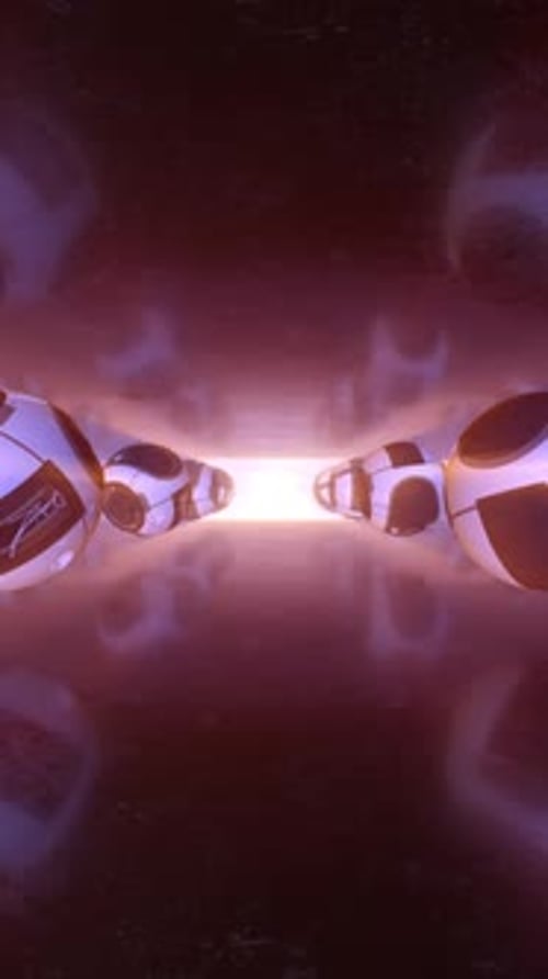 Sci Fi Orb Corridor Animation