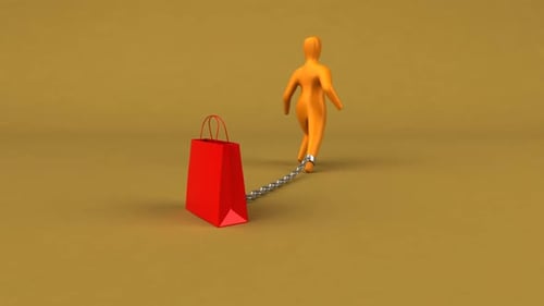 Burden symbol - 3D Animation