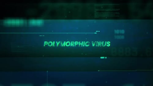 Futuristic Digital Glitch Text Reveal Title