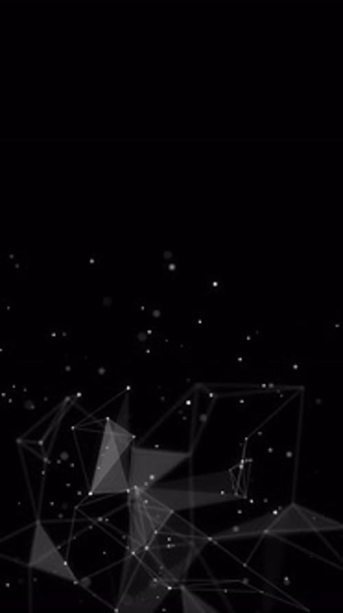 Abstract Plexus Network Connections Digital Loop Background