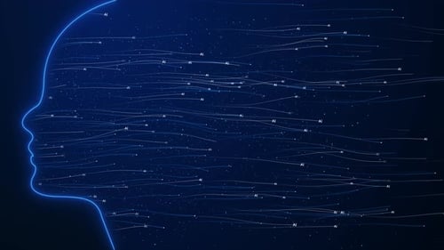 Artificial Intelligence Hologram Robot and Global Network Machine Learning Artificial Intelligence