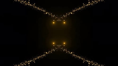 Glitzernder Hintergrund mit Goldpartikeln