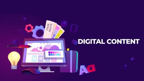 Digital Content Creation Animated Explainer