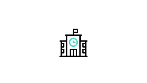 School Animated Icon