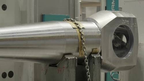 Precision Machining of a Specific Industrial Component for Various Manufacturing Purposes Stock Clip