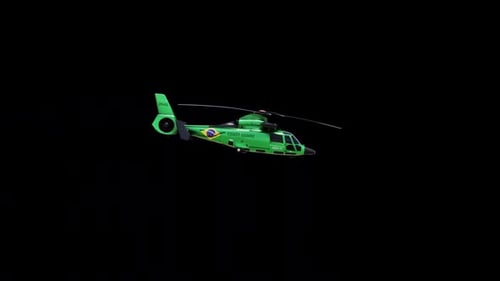 Brazil Coast Guard Helicopter Transparent