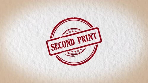 Hand Stamping Second Print Rubber Stamp Animation
