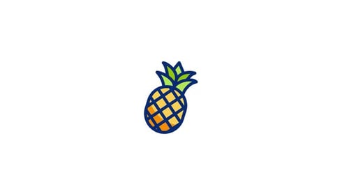 Pineapple Animated Icon