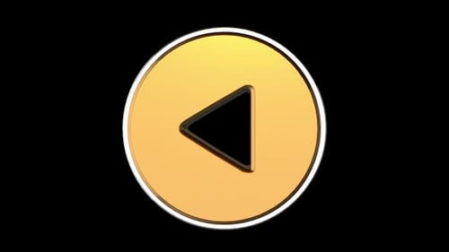 3D Play Button Loop animation