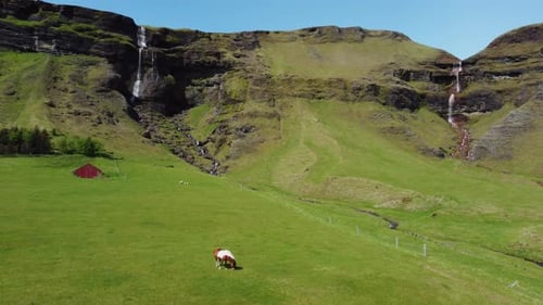 Iceland panoramic landscape panorama view