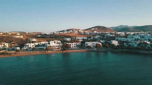 flight in Paros, Naxos, Antiparos in Greece