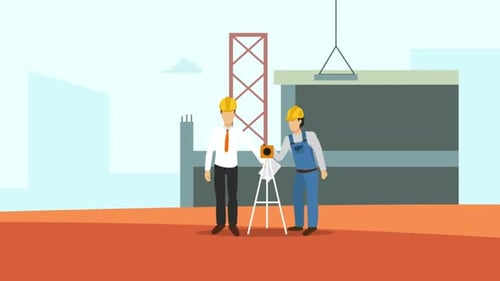 Los ingenieros evalúan el área 4K