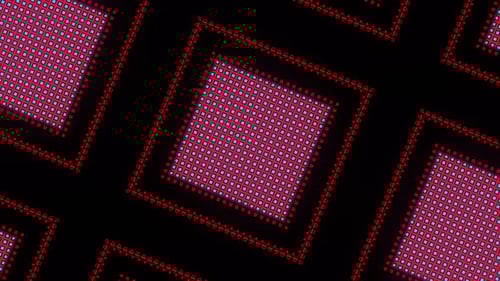 Red And Blue Abstract Visual Particles Background Vj Loop In 4K