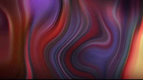 Abstract Fluid Wavy Colorful Background Motion
