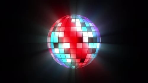 Discoball-Hintergrund