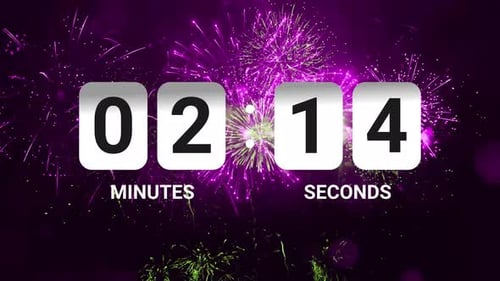 3 Minute Countdown Timer Happy New Year V2