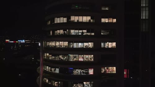 Office Building at Night