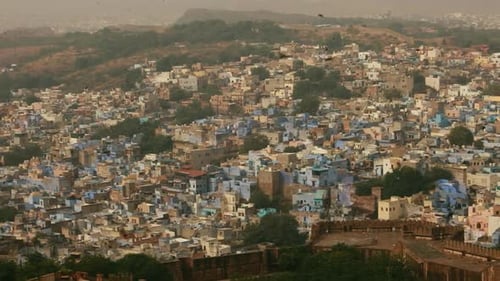 Jodhpur ( Also blue city) is the second-largest city in the Indian