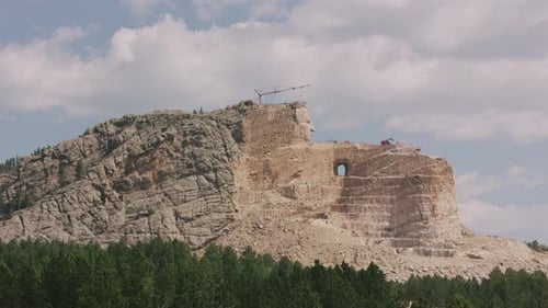 Crazy Horse Memorial, Black Hills, South Dakota Circa-2018