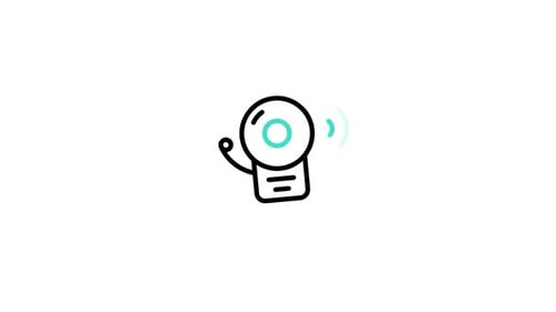 Animiertes Alarmsymbol