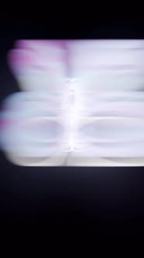 Fluid Abstract Glowing Line Reveal Transition