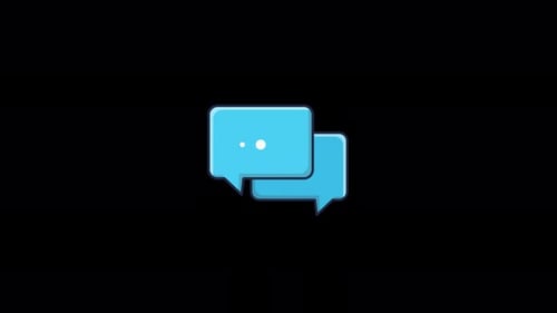 Animated Chat Bubbles with Typing Indicator