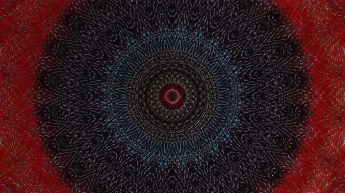 Abstract background moving stripes and flashing with shining light dots. Animation with circles