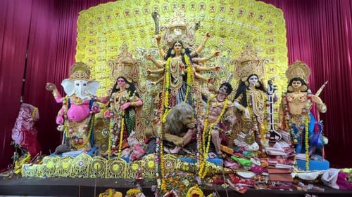 Hindu Gods and Goddesses Display