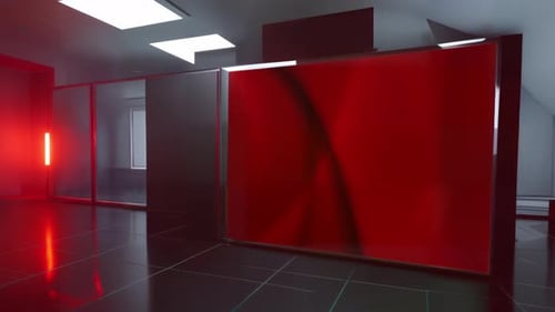 Interactive Virtual TV Studio: Immersive Set for Engaging Broadcast Experience