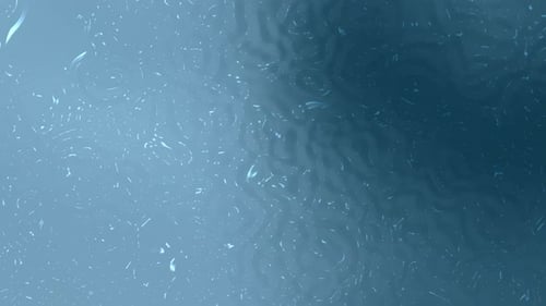 Abstract Blue Water Texture Animation
