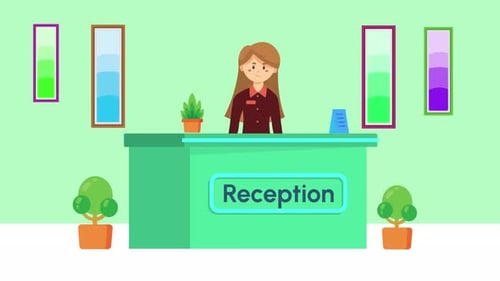 Empfang, Animation für Frauen