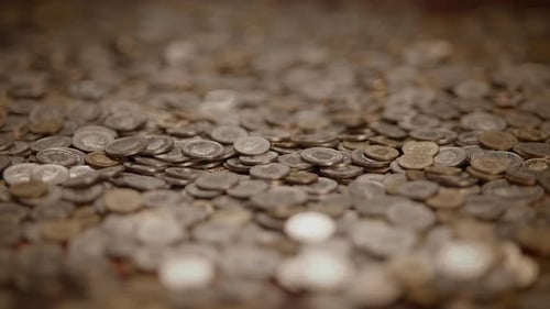 Pile of Coins, Finance Concept