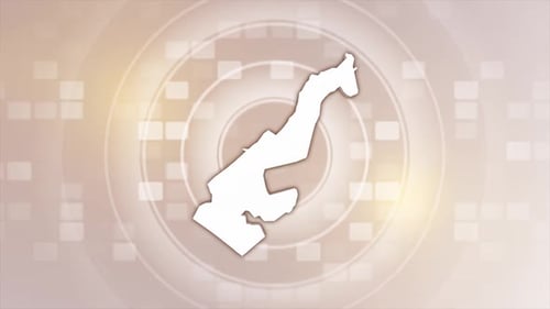 Animated Map Outline Draw and Fill Reveal