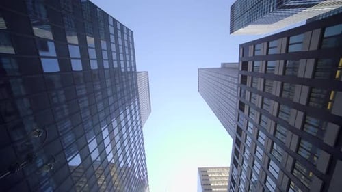 Urban City Skyline Metropolis Buildings