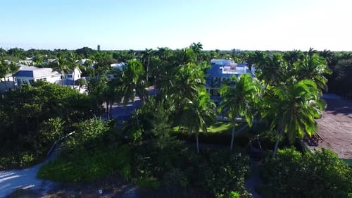 Luxury Beach Home Aerial Drone Footage