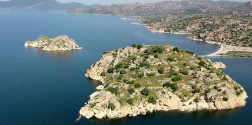 An Islet with a Monastery on It