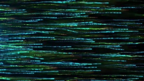 HD Artificial Intelligence Neural Network Connections | Technology Background Loop