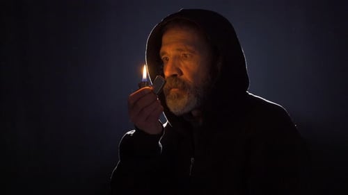 The Zippo lighter man. To set fire, to explode.