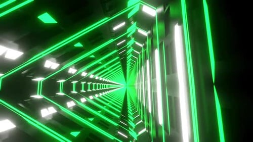 Green Light Triangles Tunnel Loop