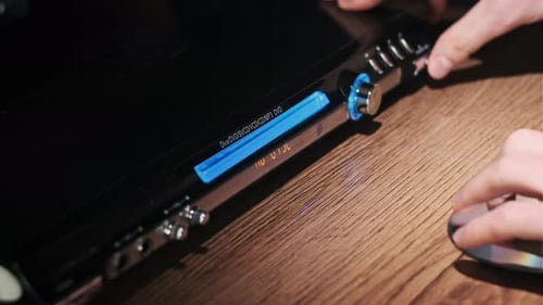 Loading Compact Disc Into The DVD Player