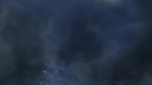 Stormy Dark Clouds Abstract Background