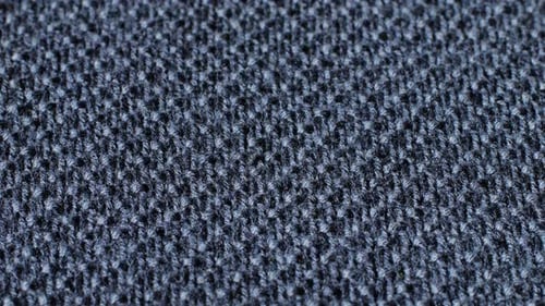 Blue Textile Cloth Texture Closeup Macro Fashion Fabric Multicolor Cotton Clothes