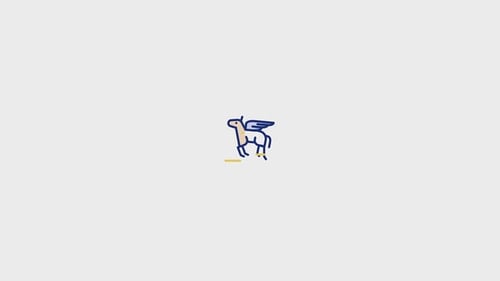 Animiertes Pegasus-Symbol