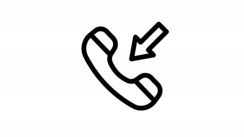 incoming call line icon animation
