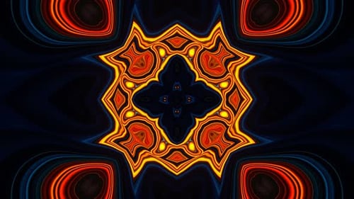De délicieux motifs en boucle dans un mouvement infini