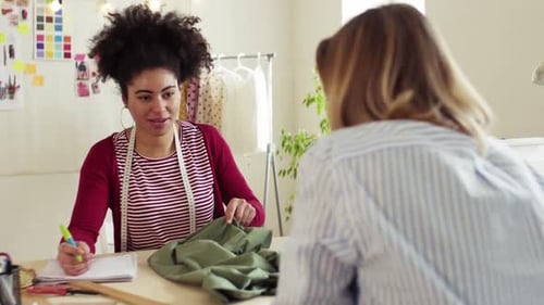 Creative Women In A Studio, Startup Business.
