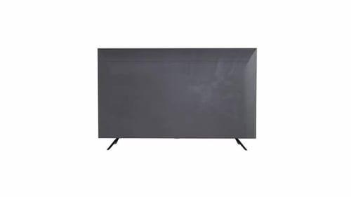 Tv 3d object rotating loop