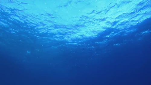Vagues d'eau bleue marine